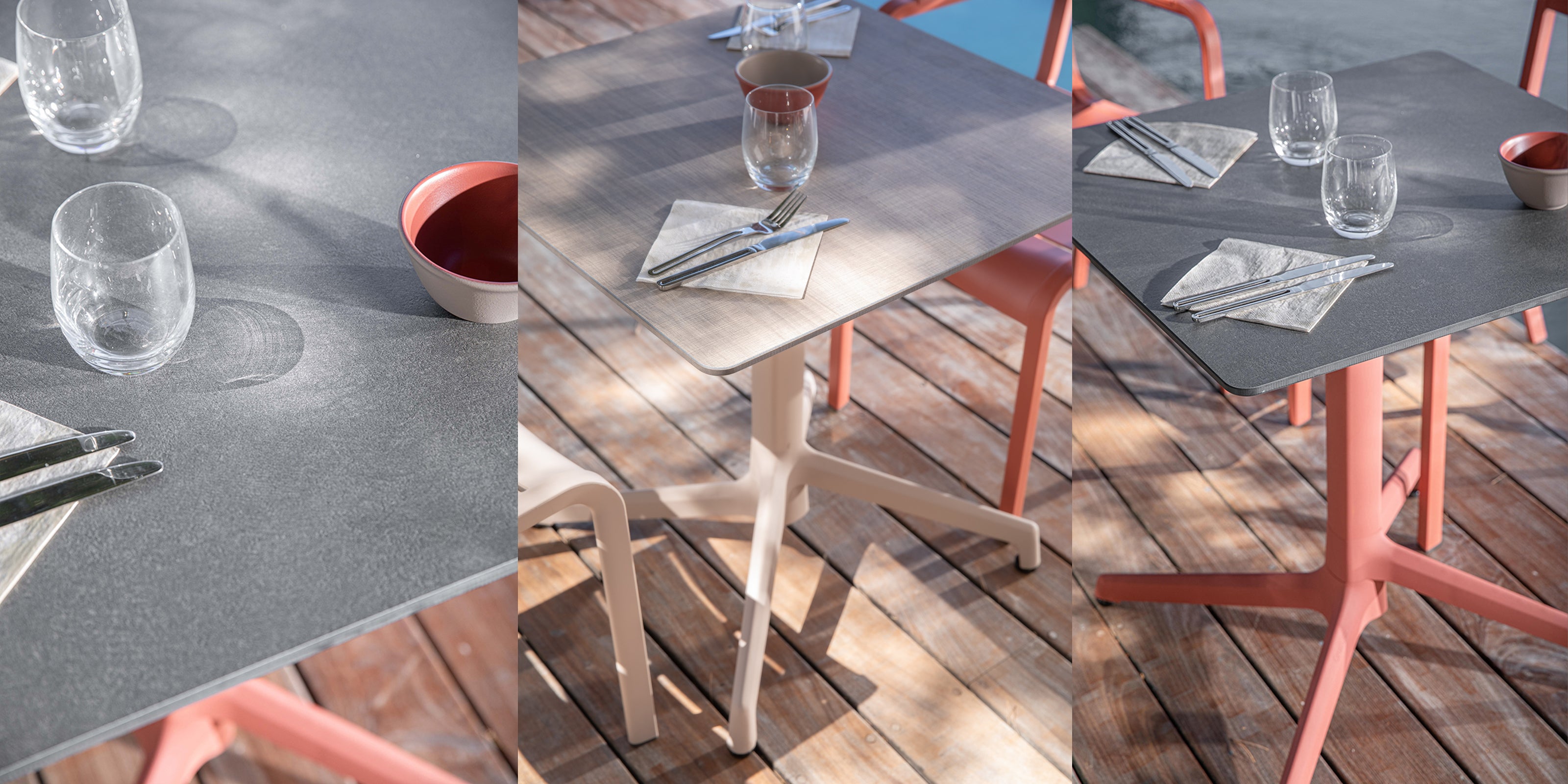 Plateaux de tables HPL