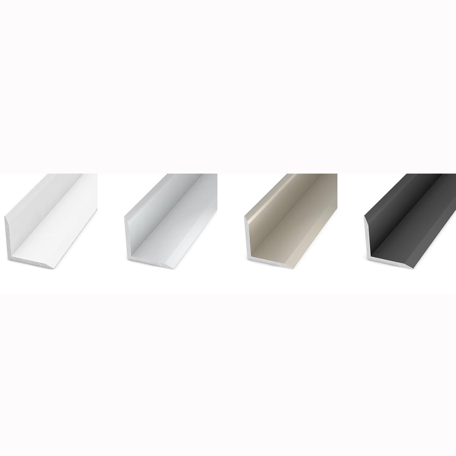 Profil de finition aluminium angle interne - angle externe