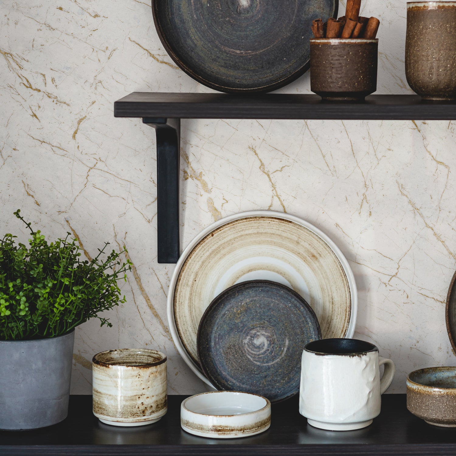 Element 3D Marble Calacatta glossy wall panel