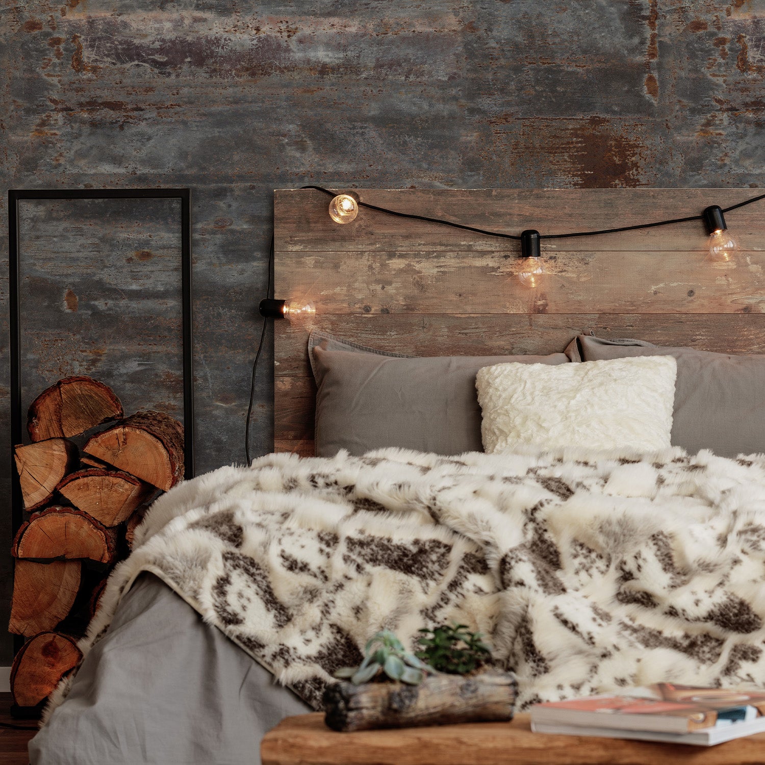 Revêtement Element 3D Métal Oxydé