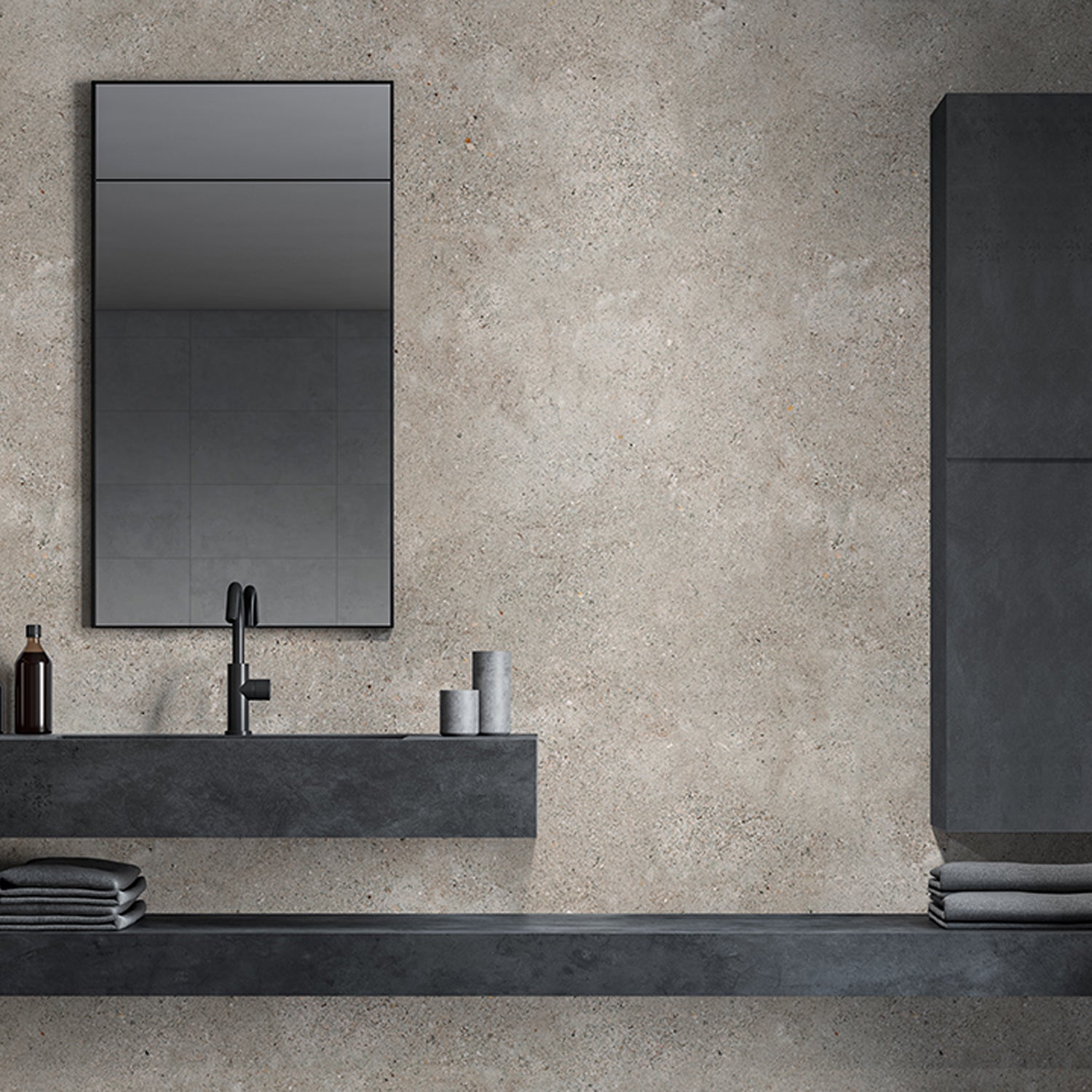 Revêtement mural Element 3D Grigio