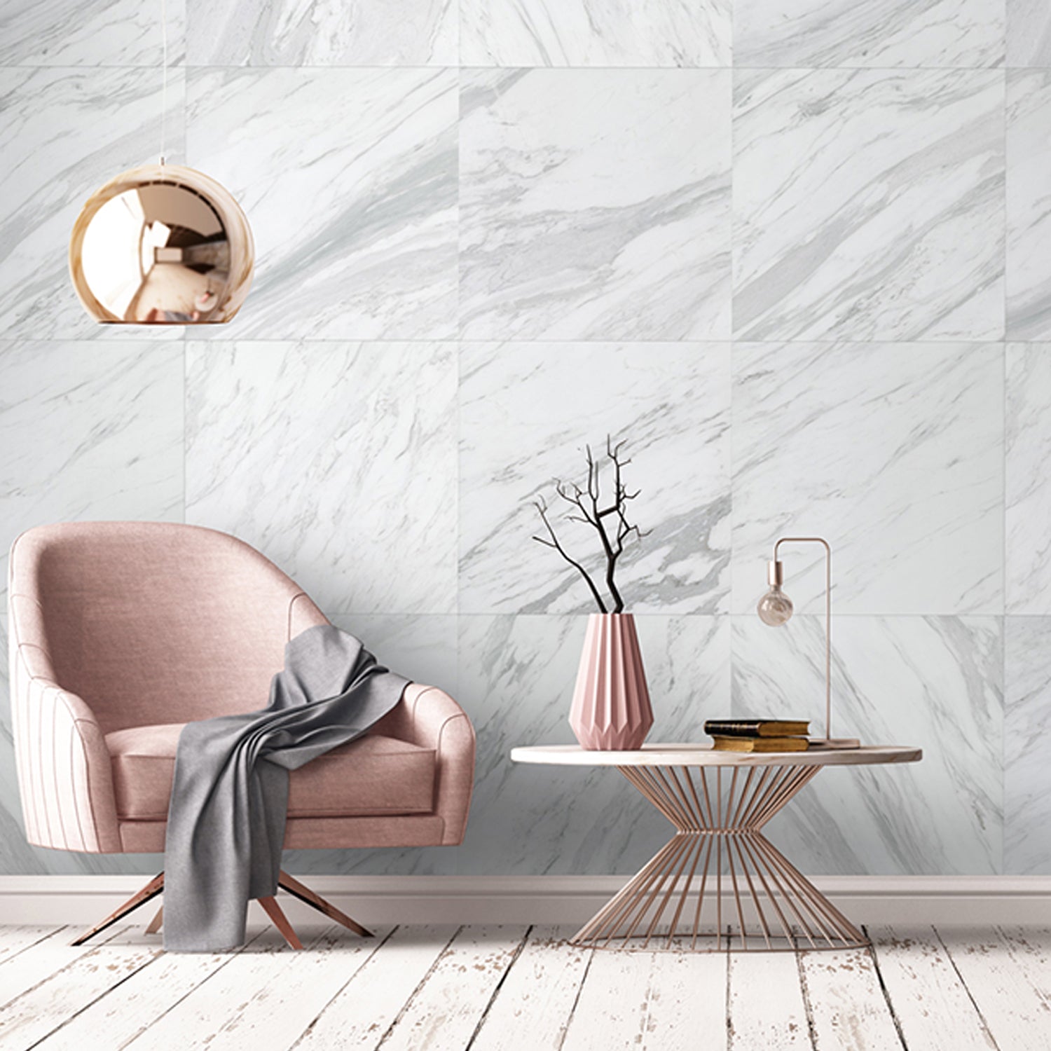 Revêtement mural Element 3D Marble Tile