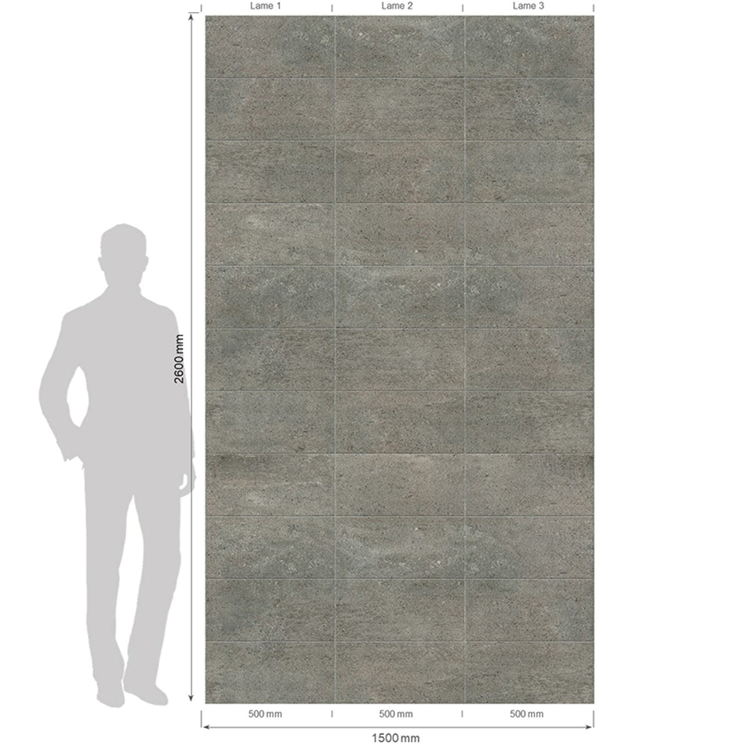 Element 3D Bombay stone wall panel