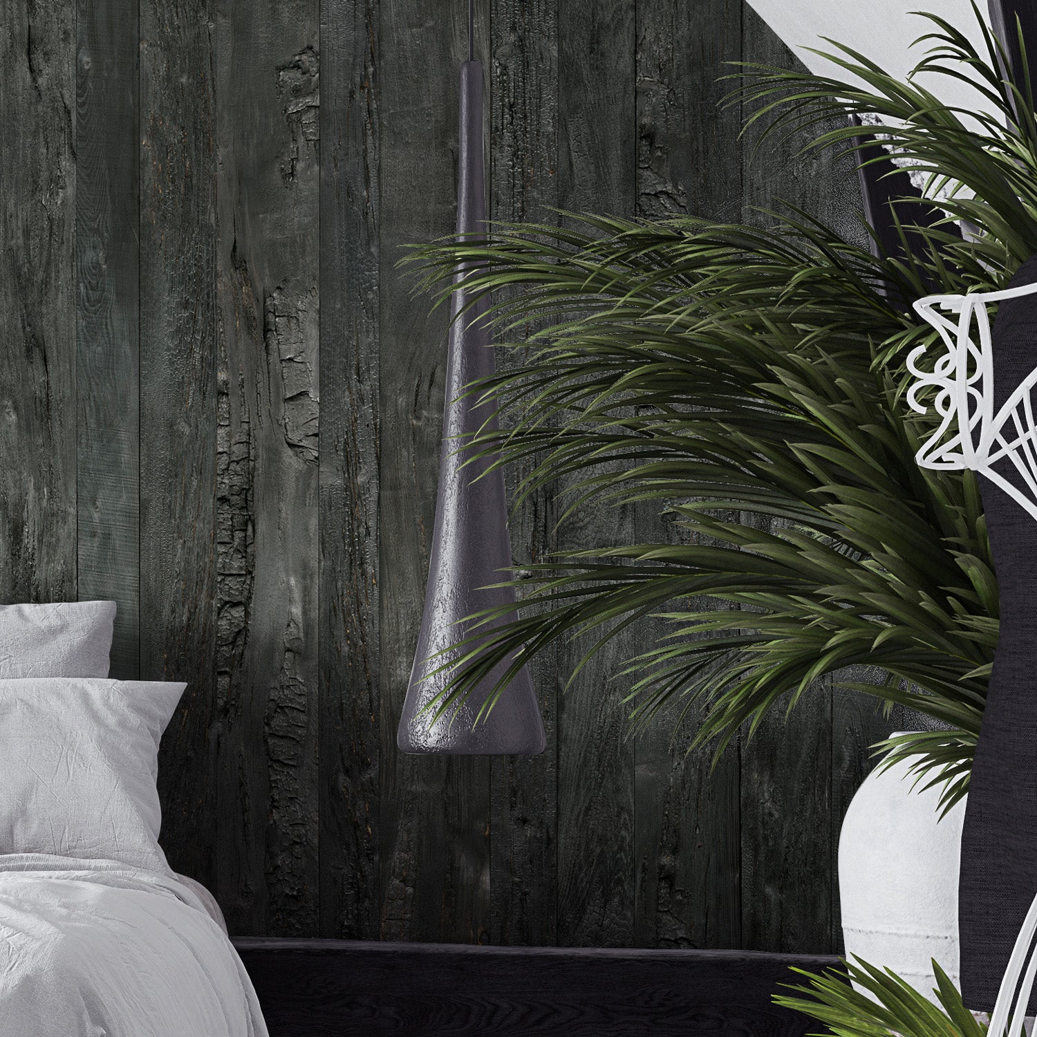 Revêtement mural Element 3D Shou Sugi Ban