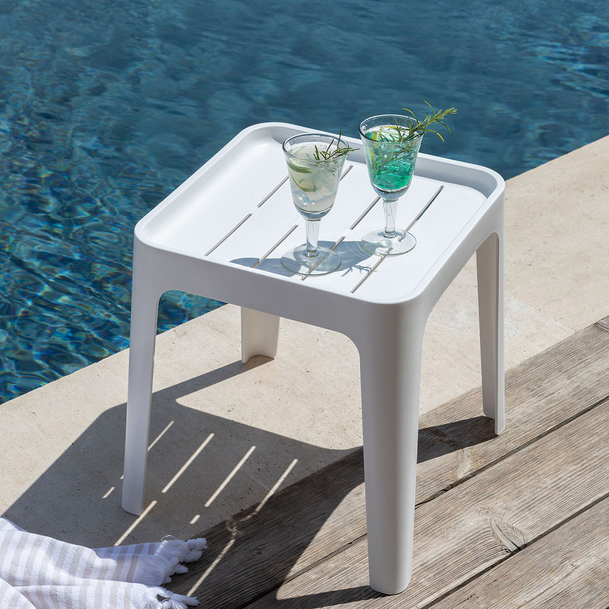 Table basse complémentaire Provence 40 x 40 cm