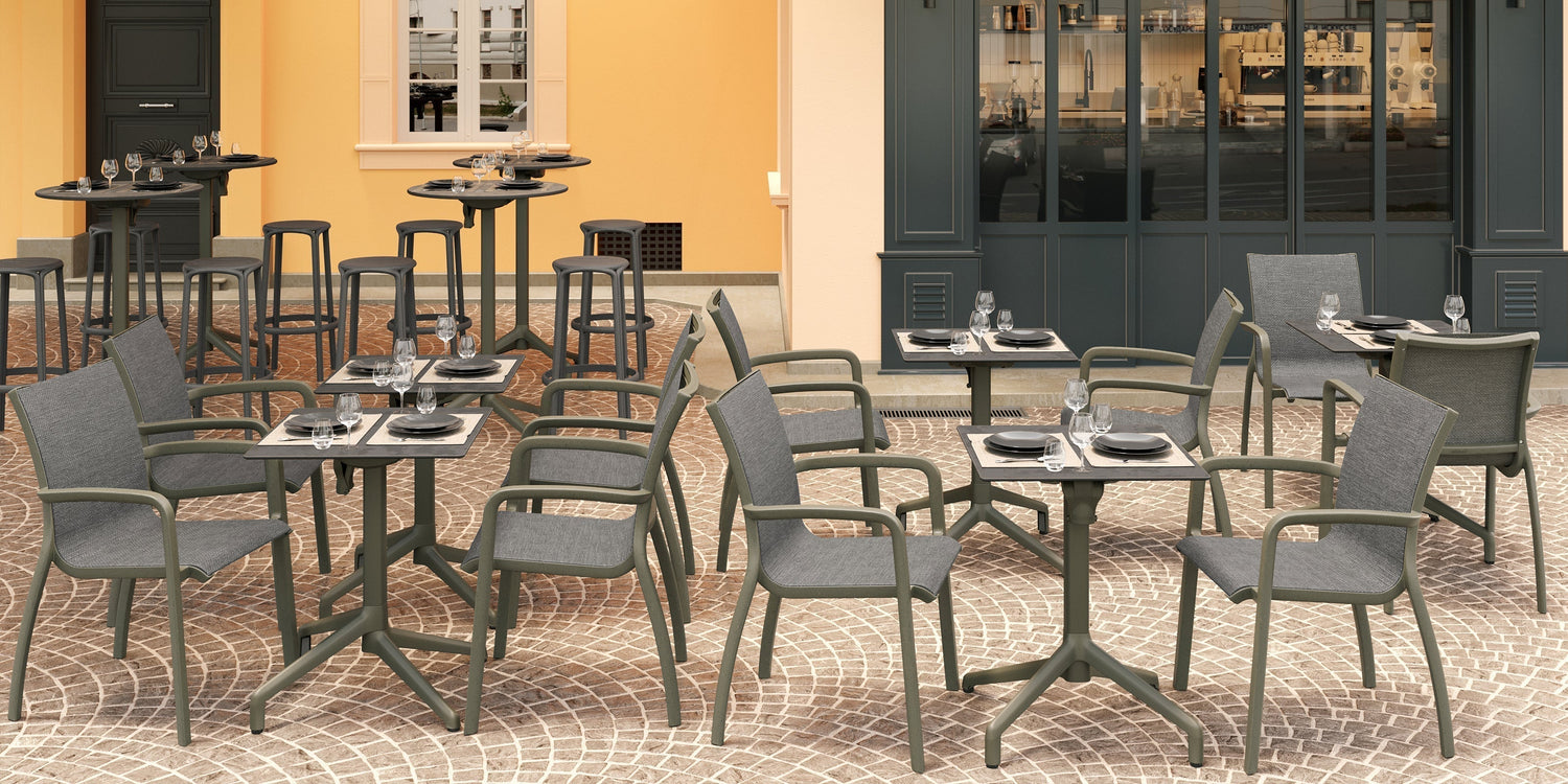 Mobilier extérieur éco-responsable : un atout pour les hôtels et restaurants engagés en 2025