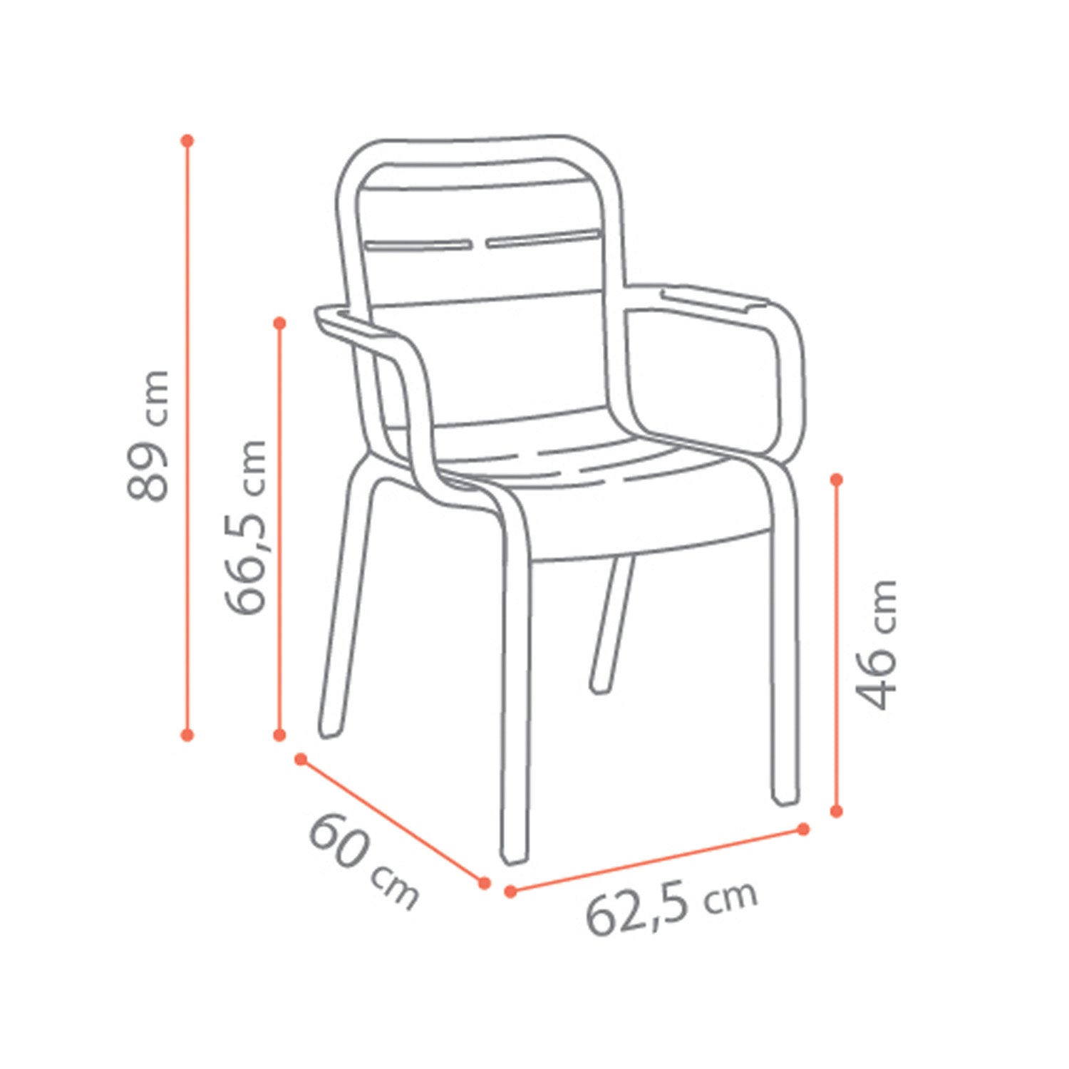 Cannes armchair