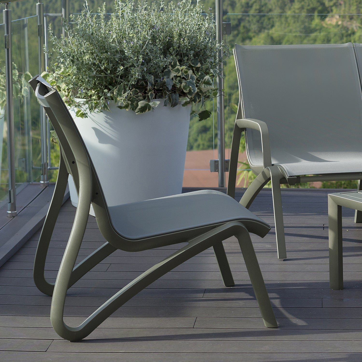 Fauteuil conversationnel Sunset "Green Edition"
