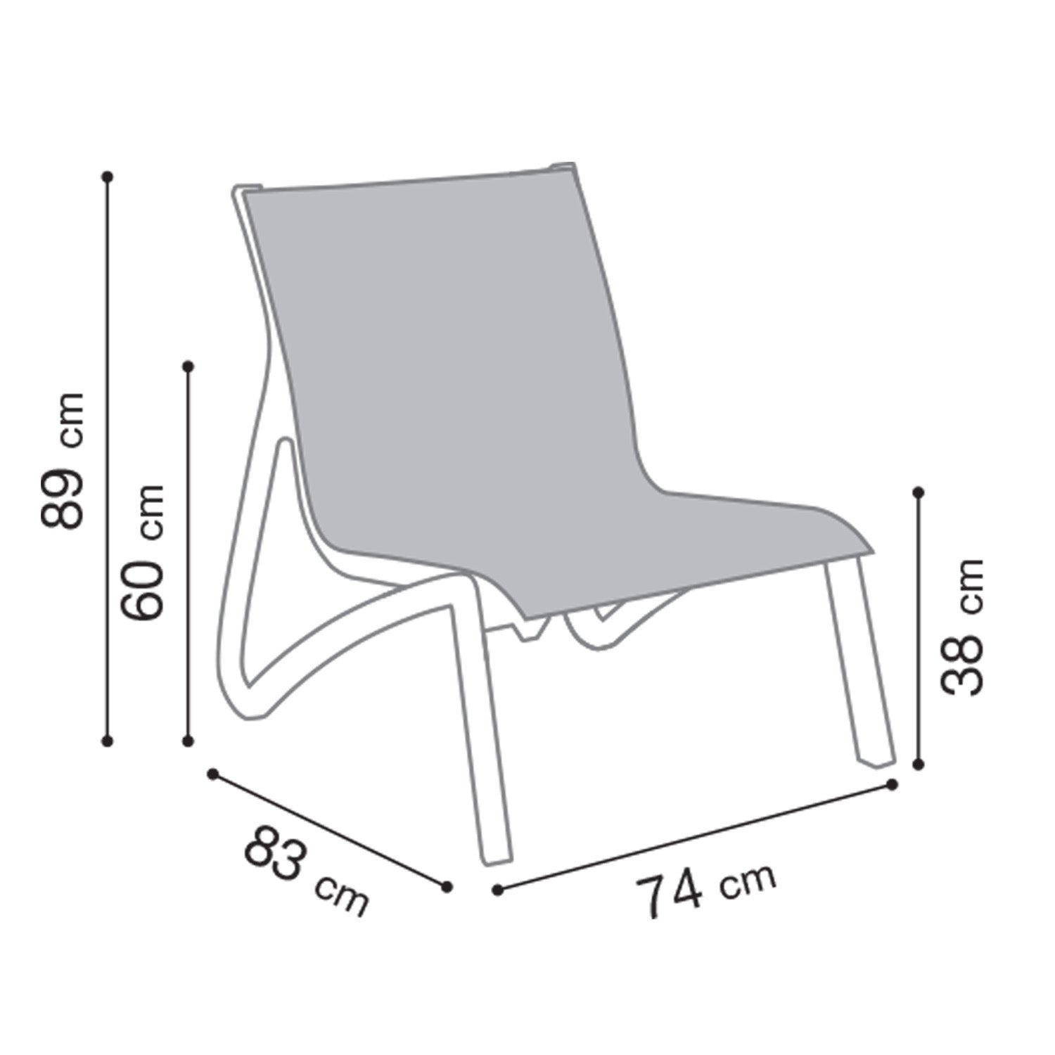 Fauteuil conversationnel Sunset "Green Edition"