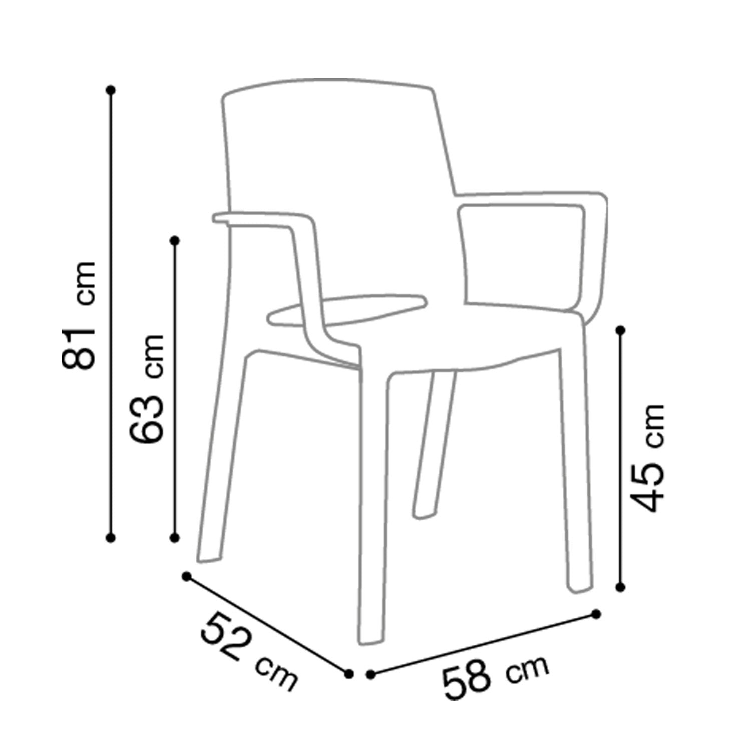 Milton armchair