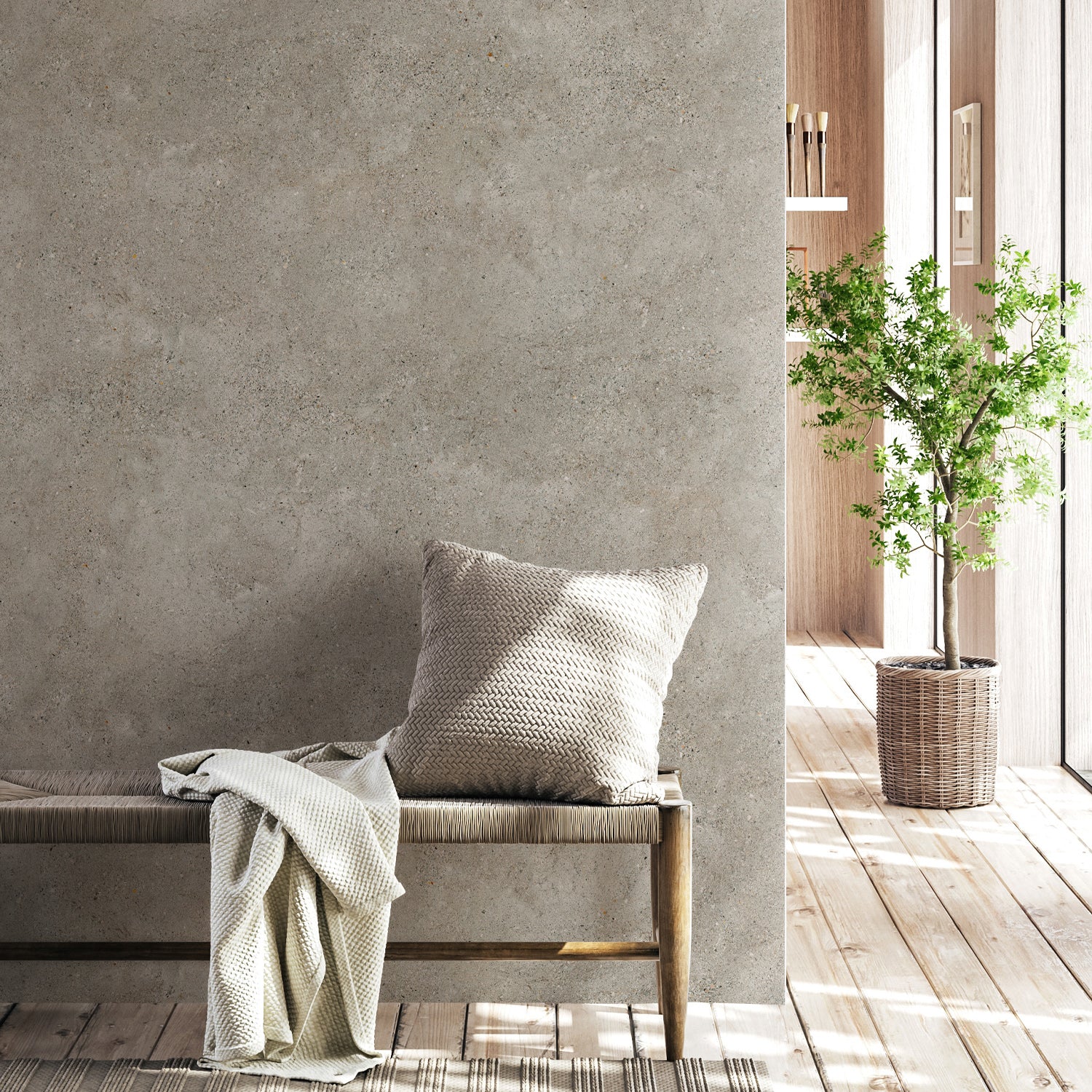 Revêtement mural Element 3D Grigio