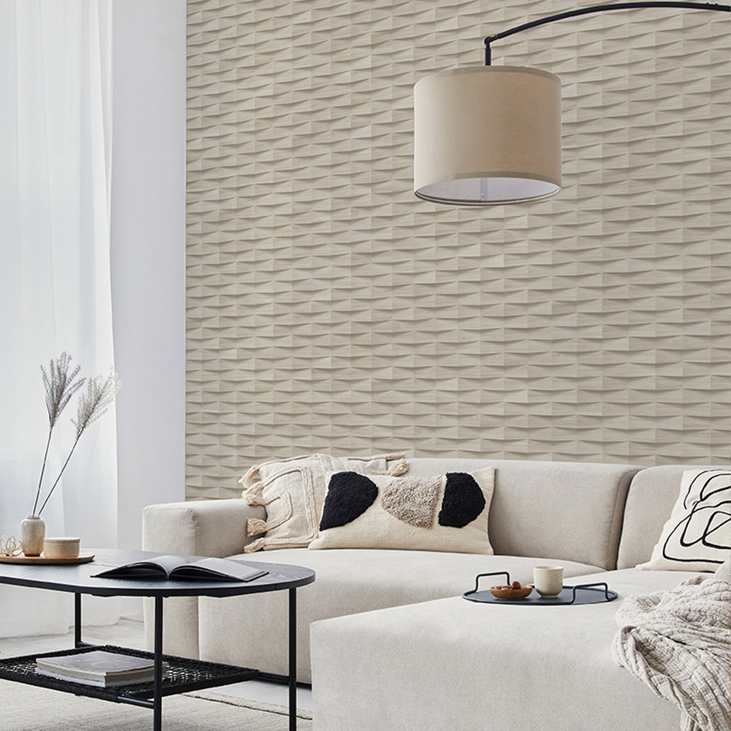 Revêtement mural Element 3D Bricks bois