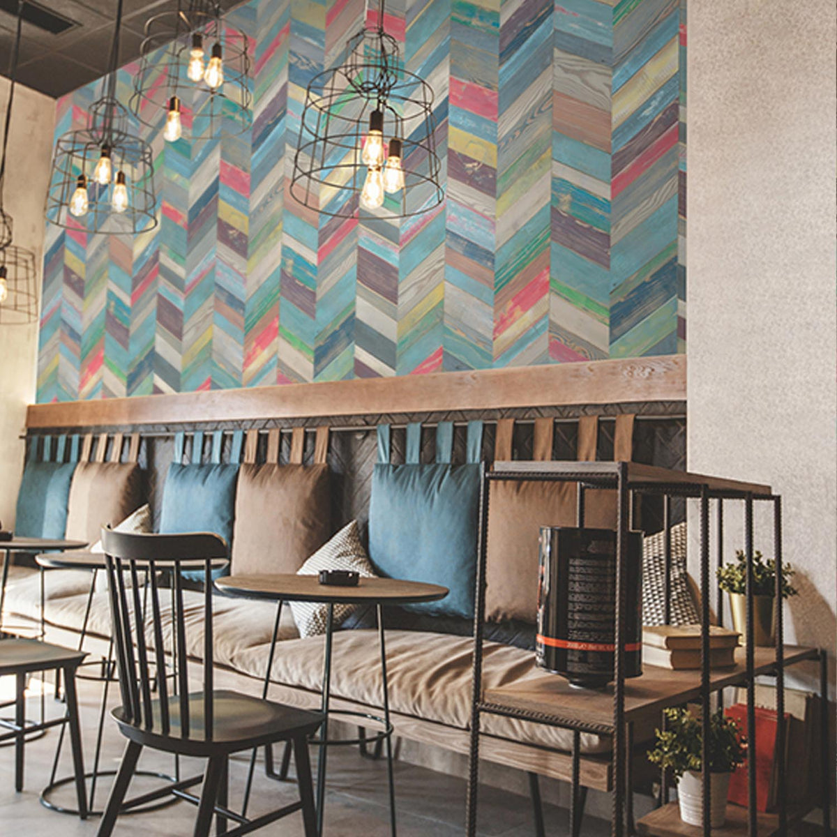 Element 3D Chevron Totem wall panel | Wall panel | Grosfillex professionals