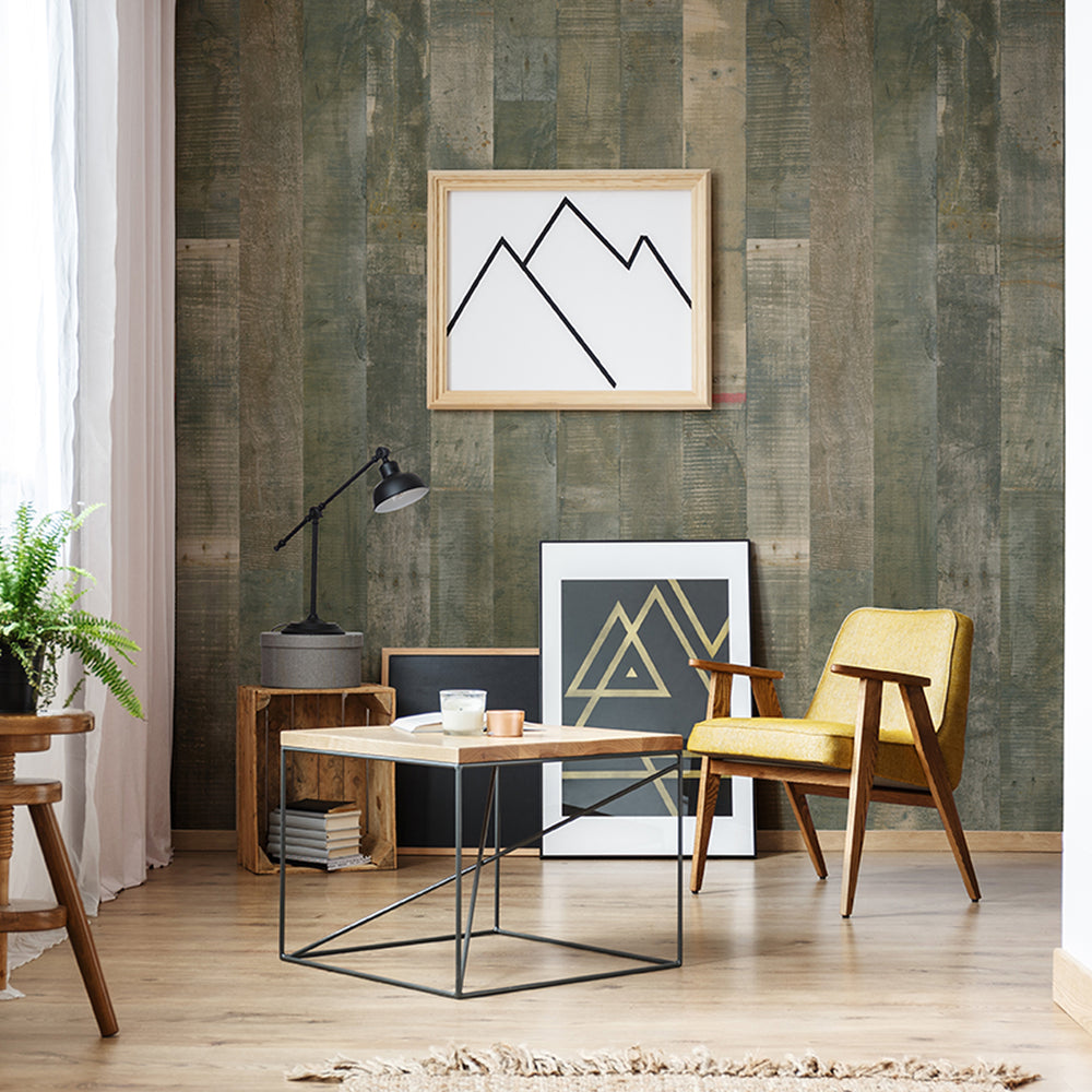 Element 3D Industrial Wood wall panel | Revêtement mural | Grosfillex ...